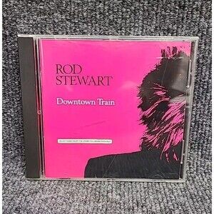 Vintage Rod Stewart Downtown Train ~ Rod Stewart ~ Pop ~ CD 1989 Warner Bros
